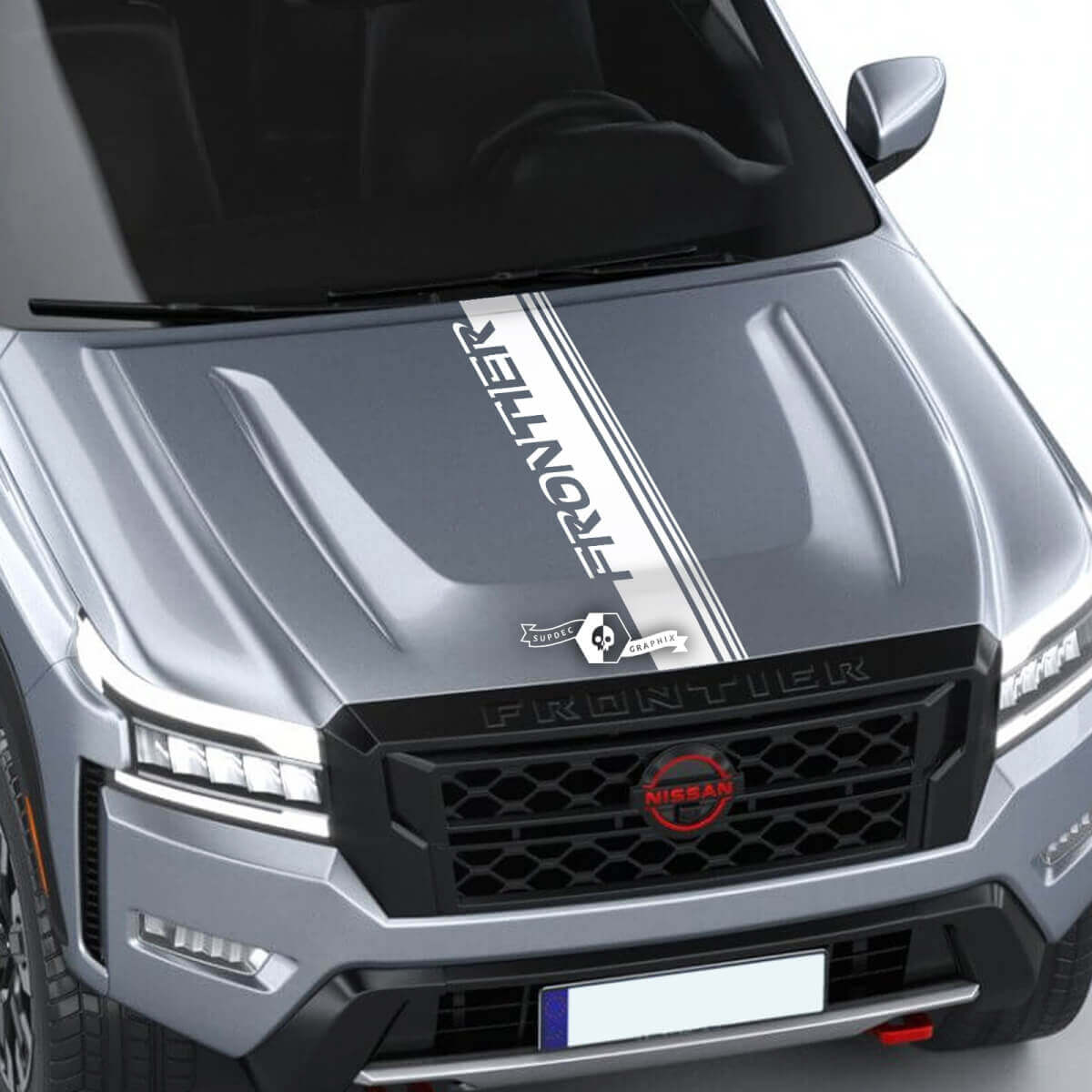 Nissan Frontier S SV Pro-4x Hood Decal Stripe Vinyl Logo Graphic Decals Sticker