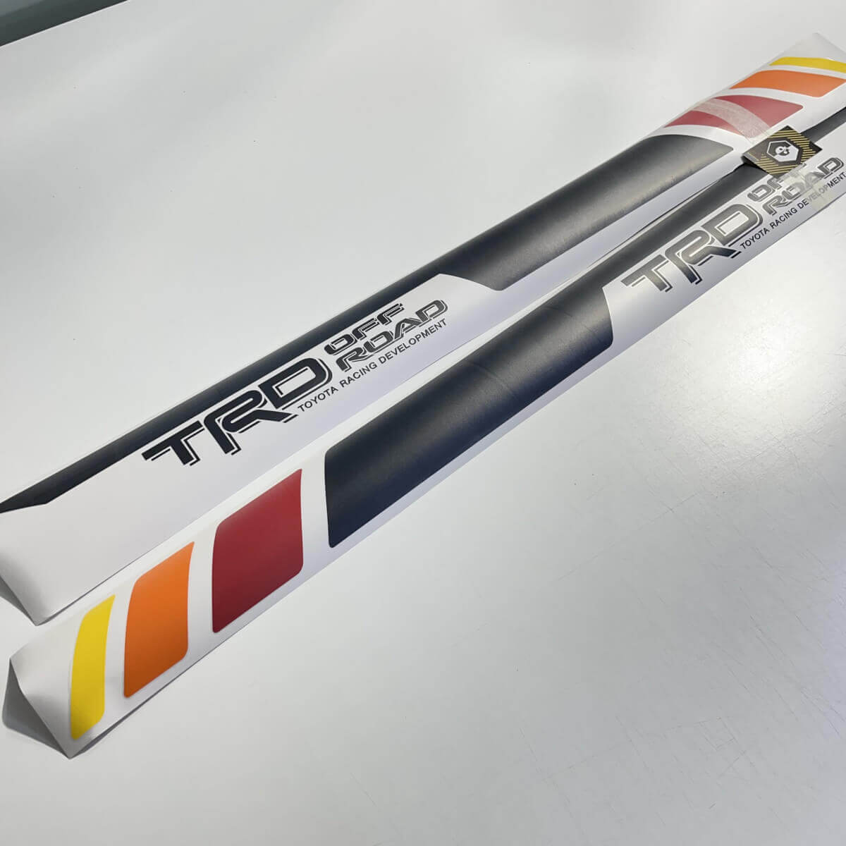 TRD Vintage Off Road Side Vinyl Stickers Decal fit to Tacoma 2013-2024 or Tundra 2016-2024