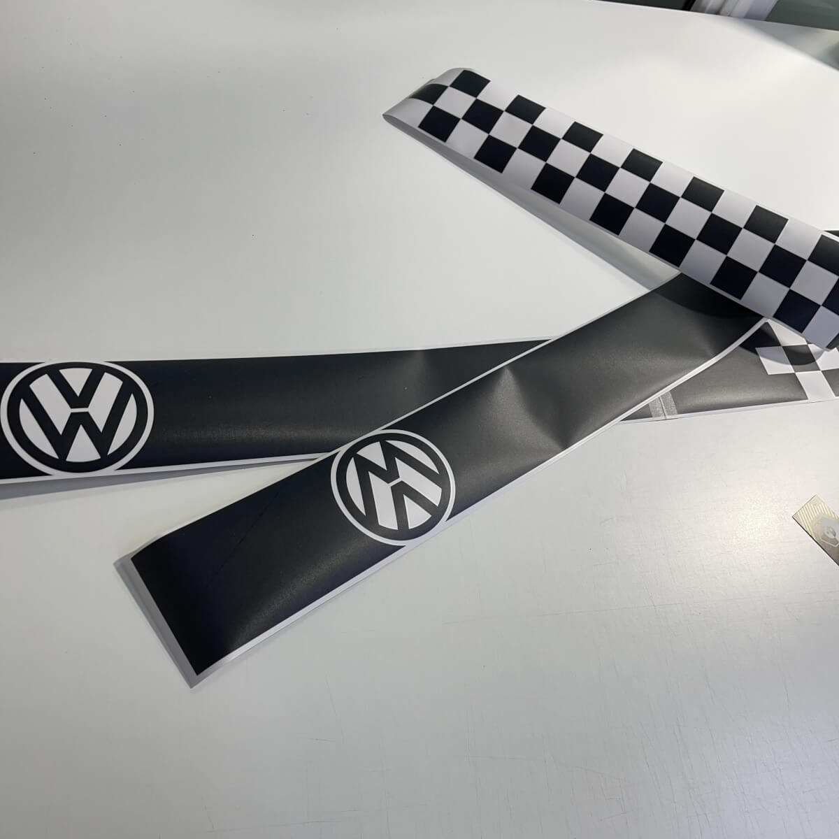 Decal sticker Stripes kit For Volkswagen Golf Mk4 Mk5 Mk6 Mk7 Mk8 Gti R32