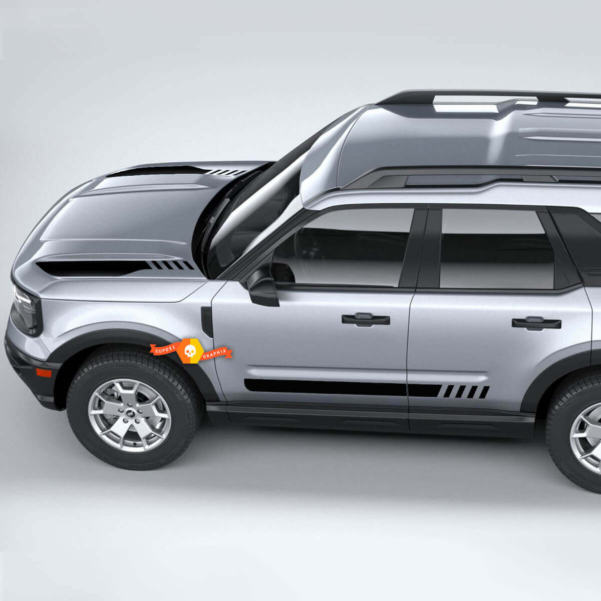 Hood and Side Stripes Kit 2 for Musclecar horse Sport First Edition