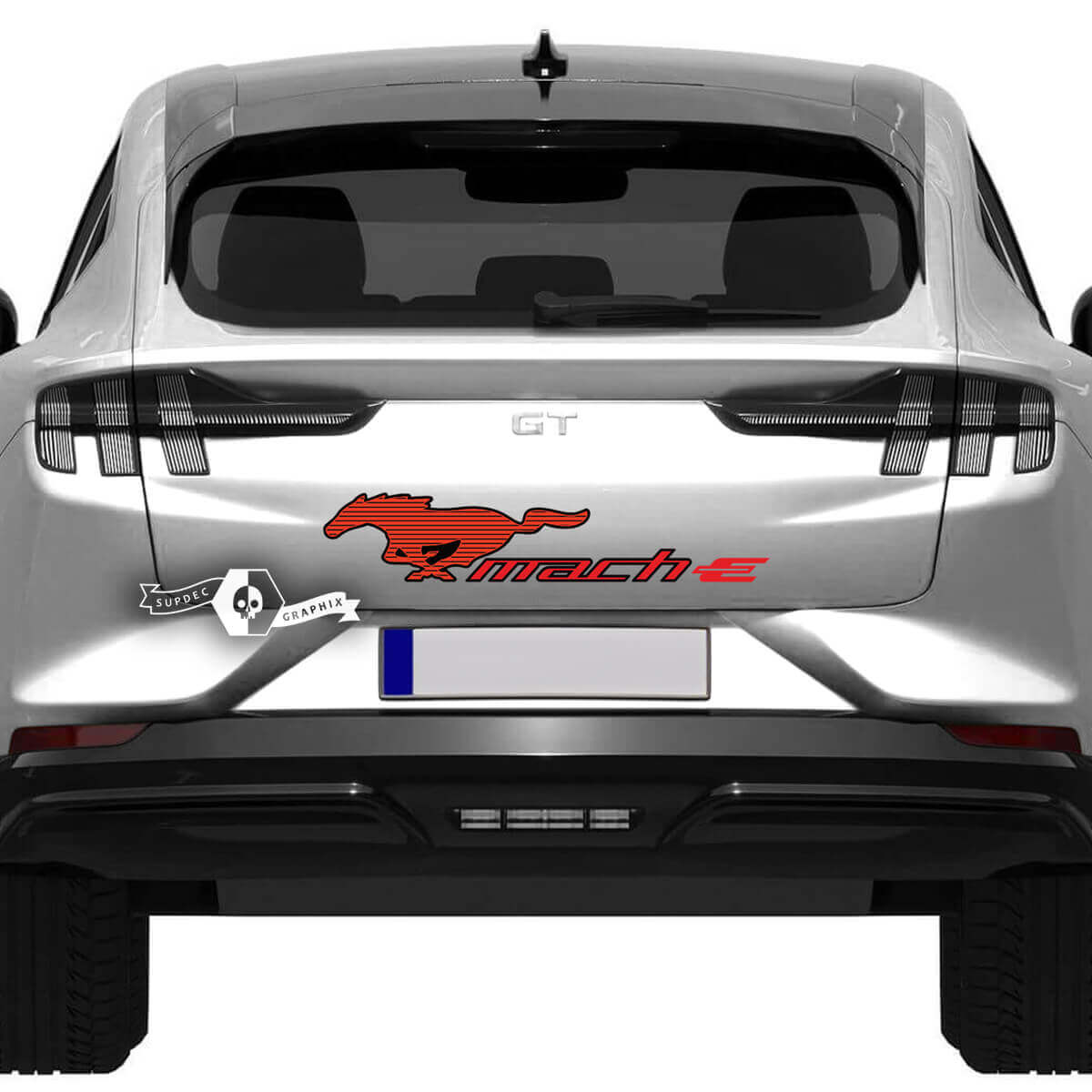 Rear Horse Decal Vinyl Sticker for Ford Mustang Mach-E
