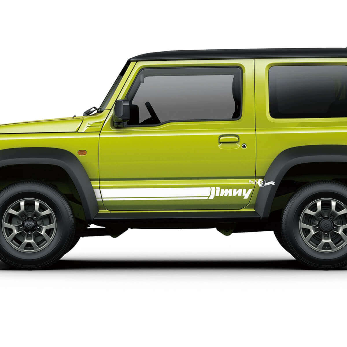 Letterihg Rocker Panel Side Stripes Decal Sticker Graphics For Suzuki JIMNY