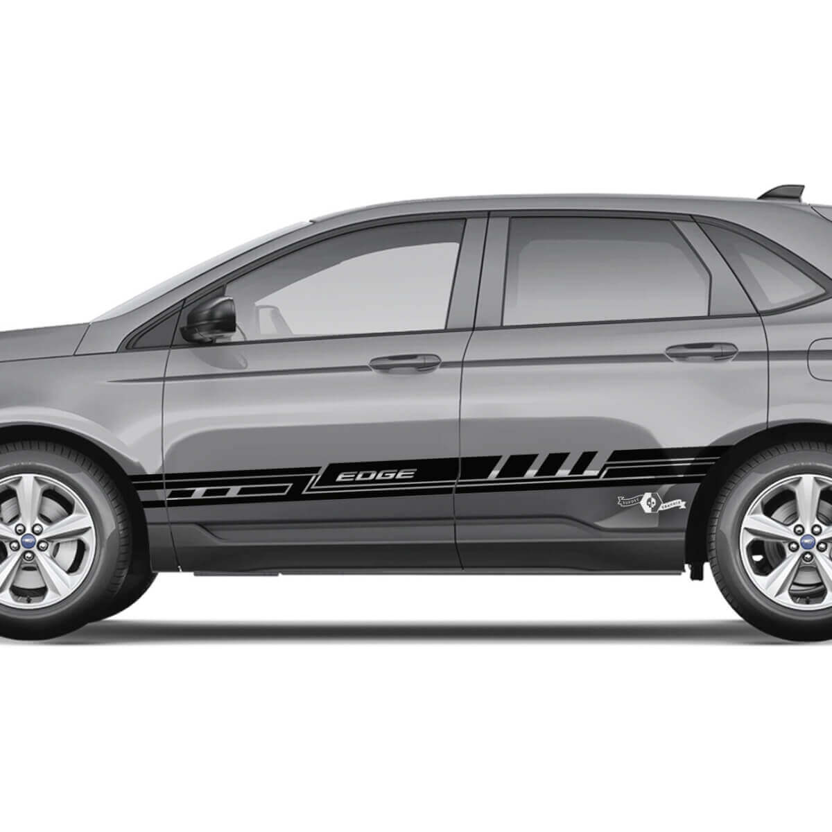 Side Door Racing Stripes Body Graphics Stickers 3 2x for Ford Edge