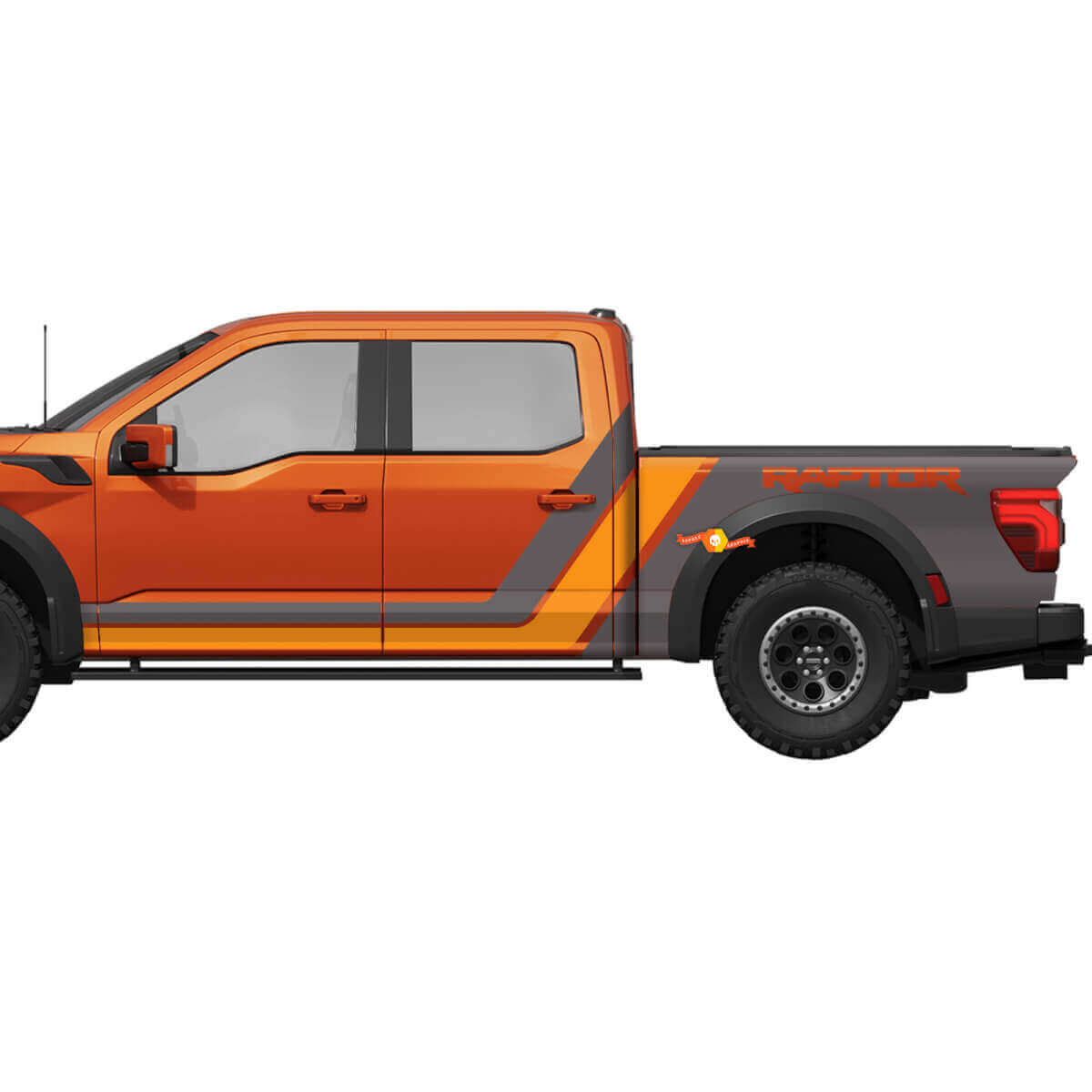 Side Graphics Stripes Vinyl Decal Sticker for Ford F150 Raptor
