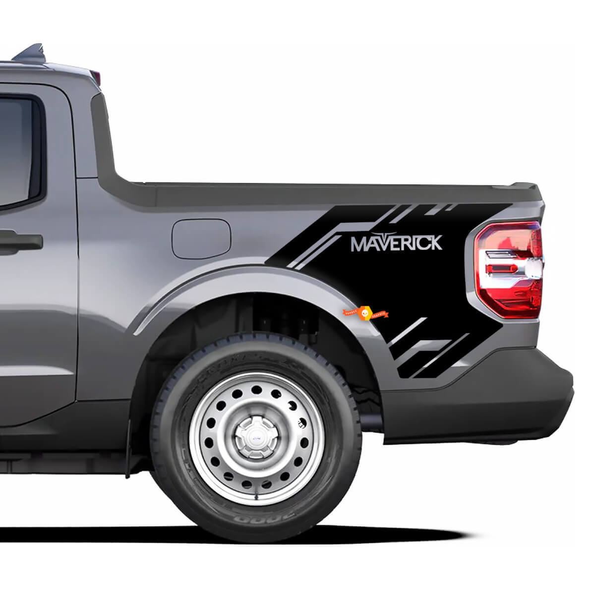 Side Bed Logo Vinyl Decals Stickers 2 Graphic for Ford Maverick
