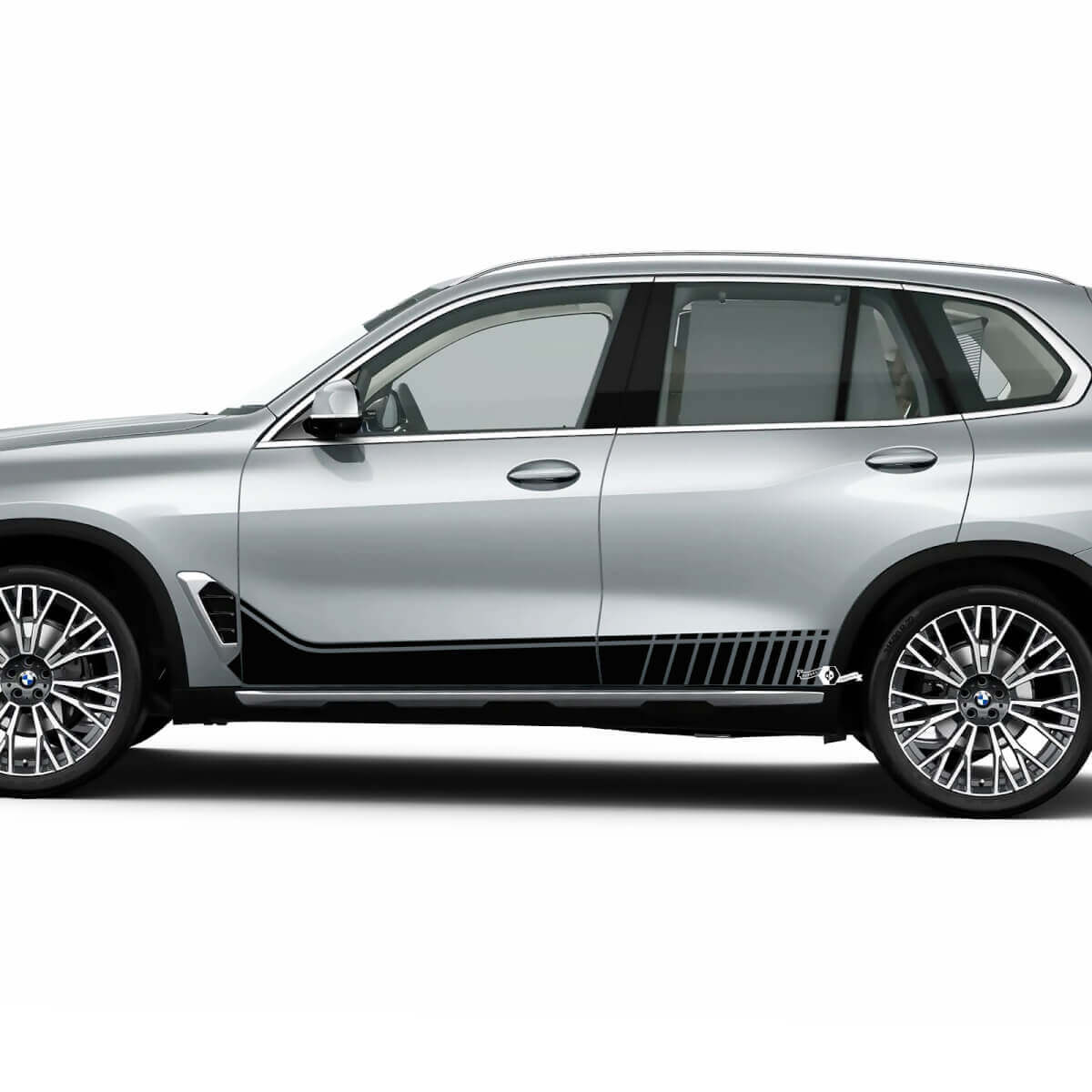 Side Accent Stripes for BMW G05 Side Doors Vinyl Decal Sticker