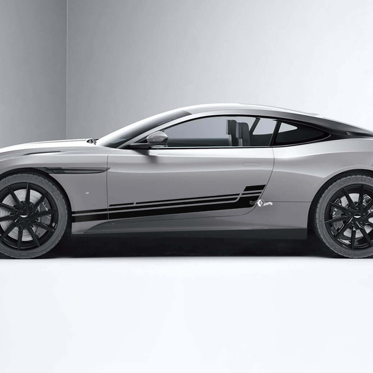 Side Aston Martin DB11 or other models Side Doors Vinyl Decals Stickers 2
