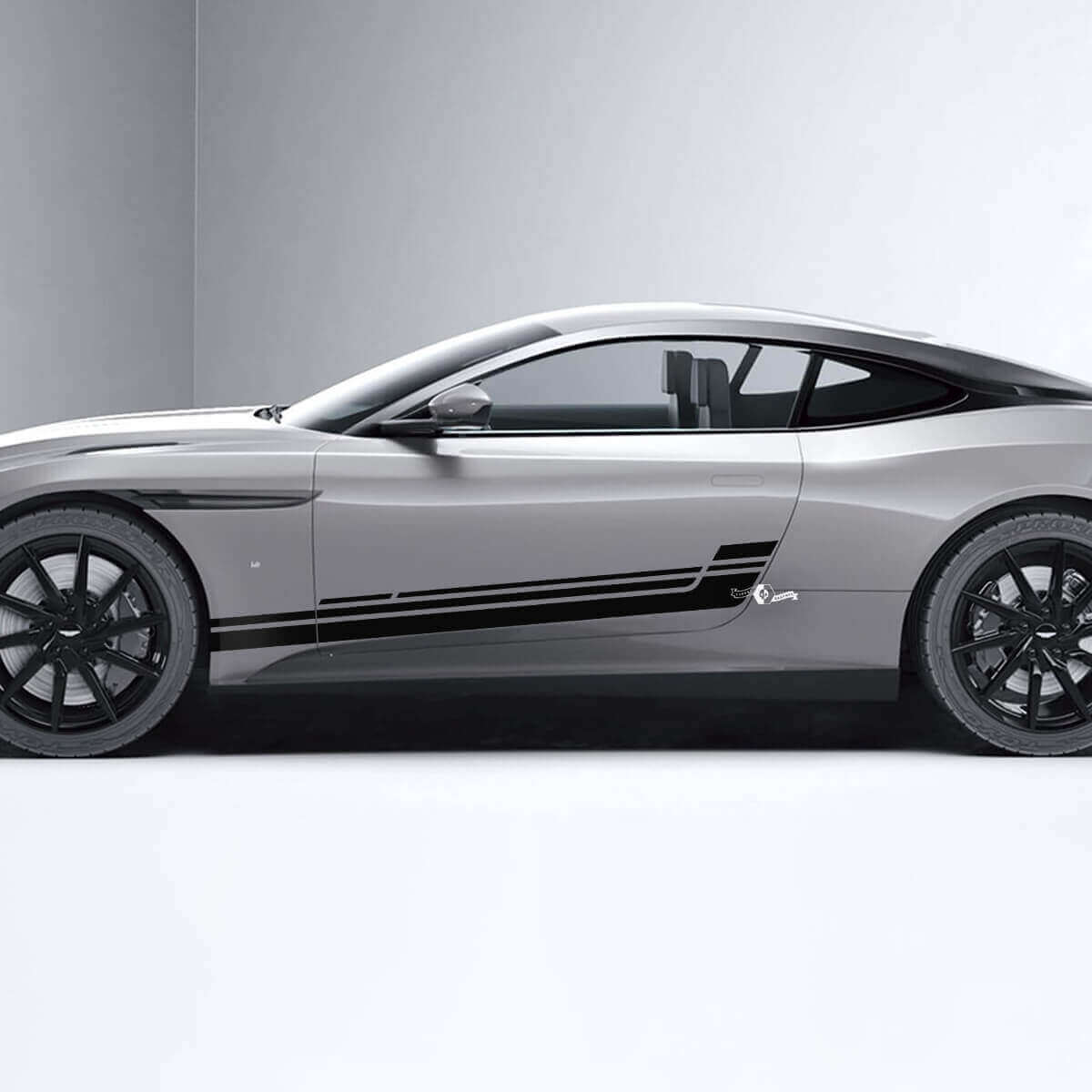 Side Doors Stripe Vinyl Decals Stickers 4 For Aston Martin DB11