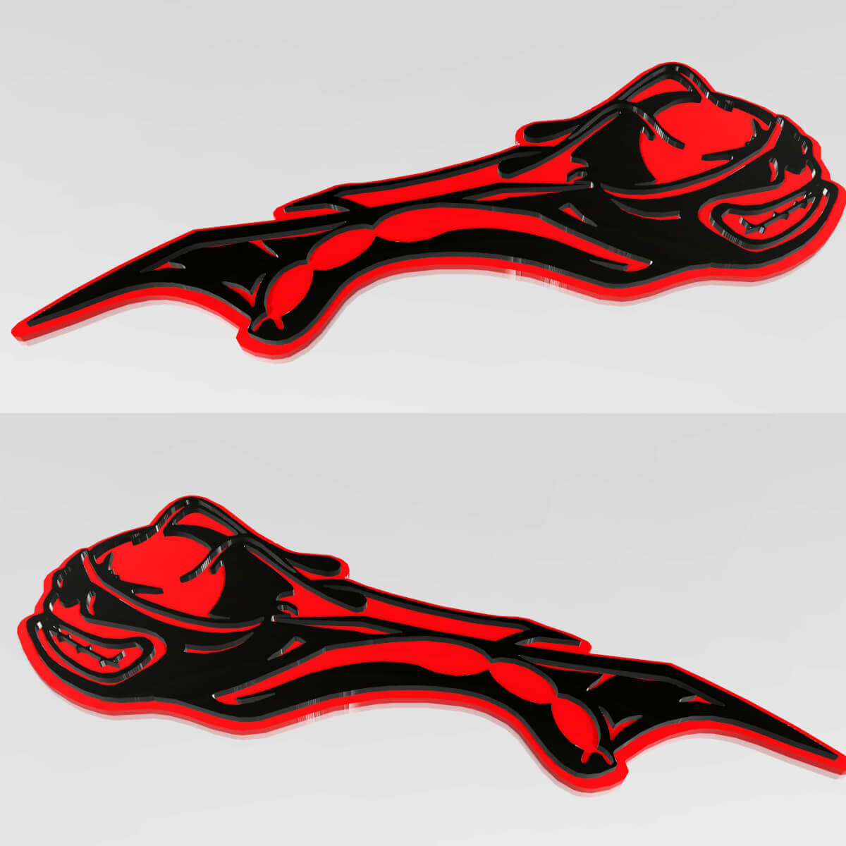 Scatpack Bee 3D Badge - Custom Fender Emblem for Dodge Charger & Challenger