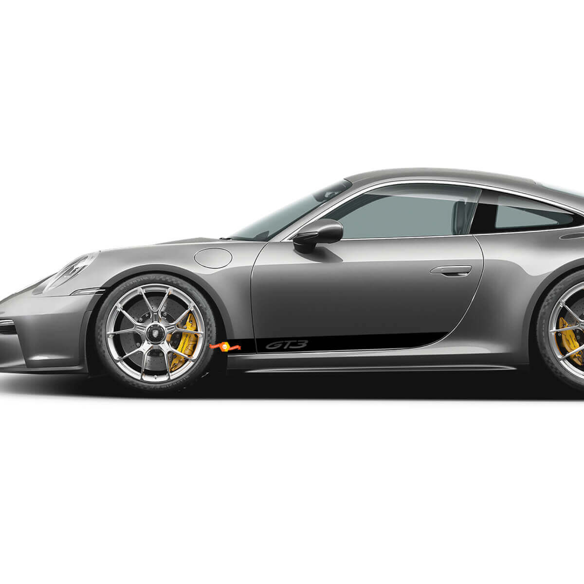 Porsche 911 GT3 Side Logo Decal Sticker - Custom Vinyl Graphics 2