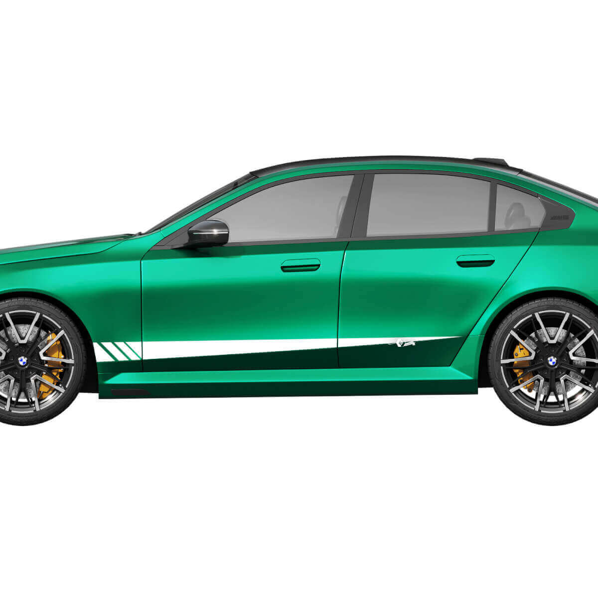 Accent Stripes Side Vinyl Decal Sticker for BMW 5 Series G60/G61 2023-present