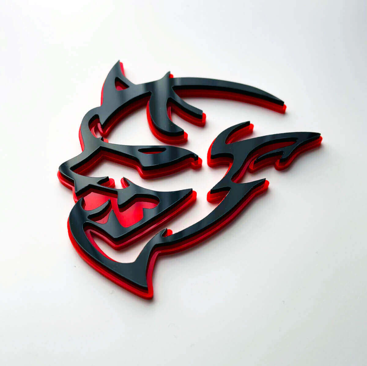 Demon Style 3D Fender Badge Emblem for Dodge Charger Challenger