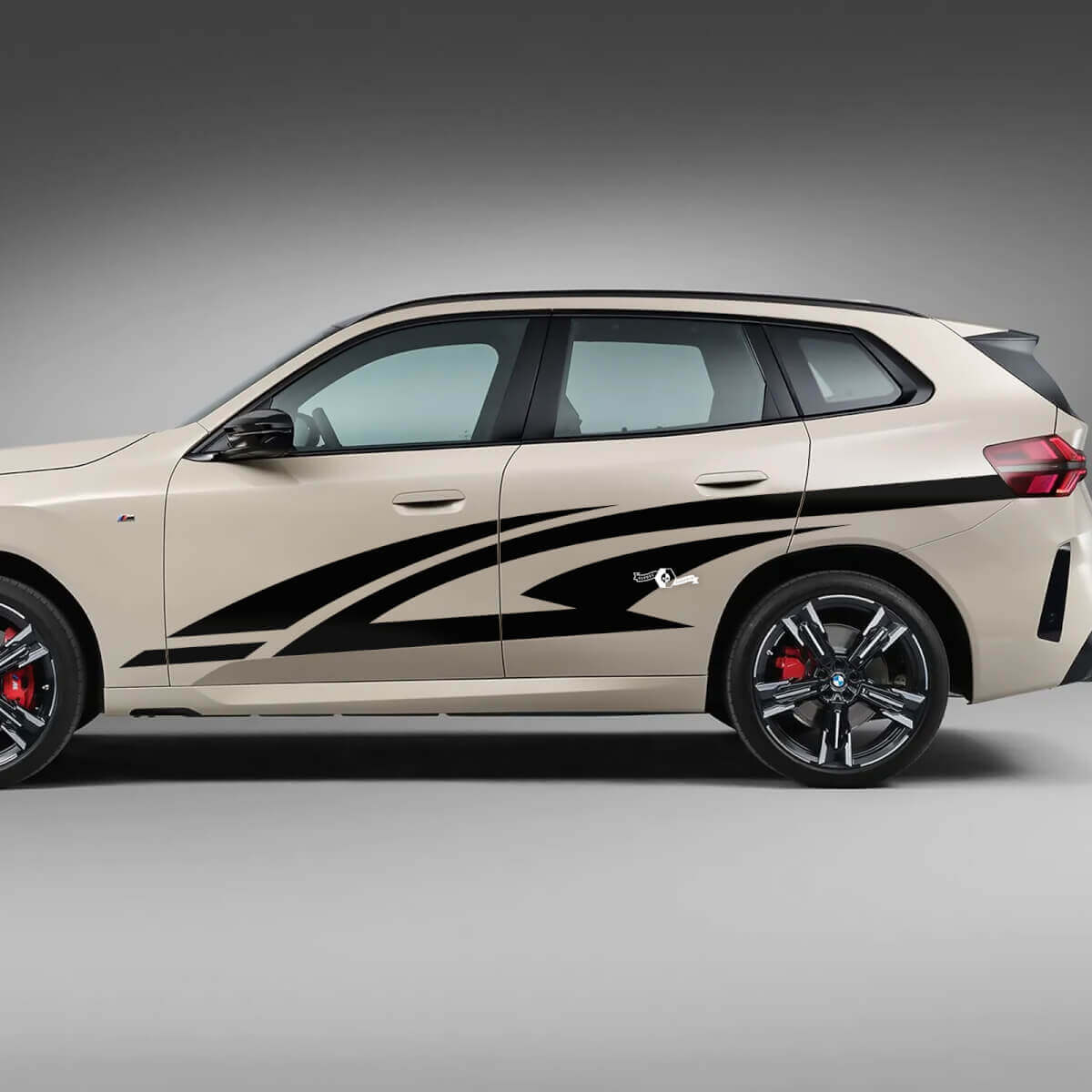 Side Door Tribal Decal Kit - Custom Vinyl Graphics for BMW X3 G45 G01 or F25