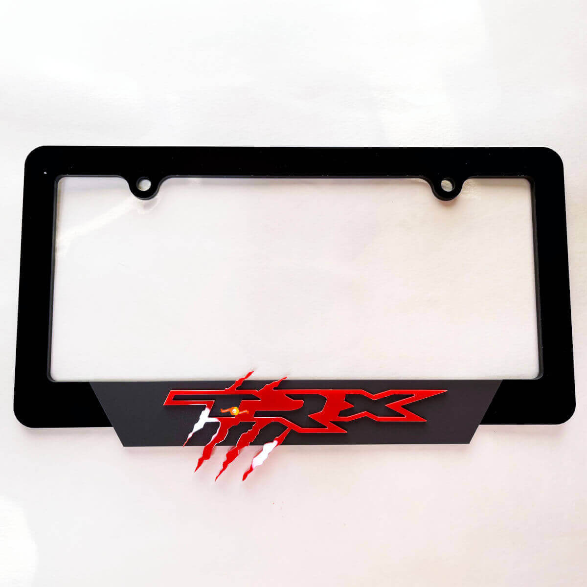 TRX Claws Vehicle License Plate Covers Frames Decor For Dodge Ram TRX