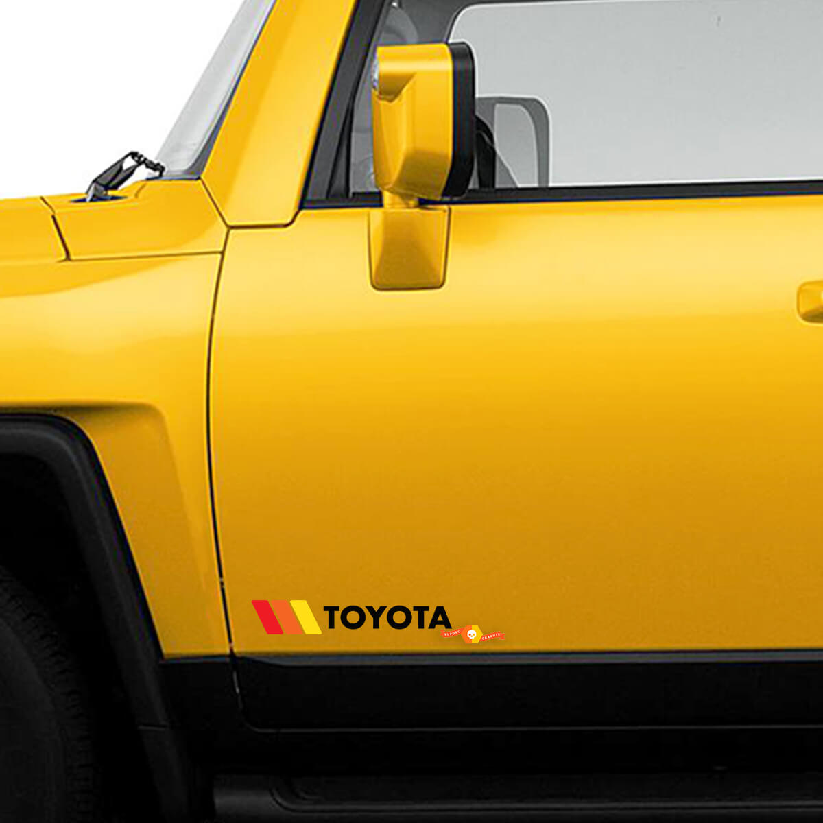 Toyota Vintage Retro Side Decals Stickers Graphics for Toyota