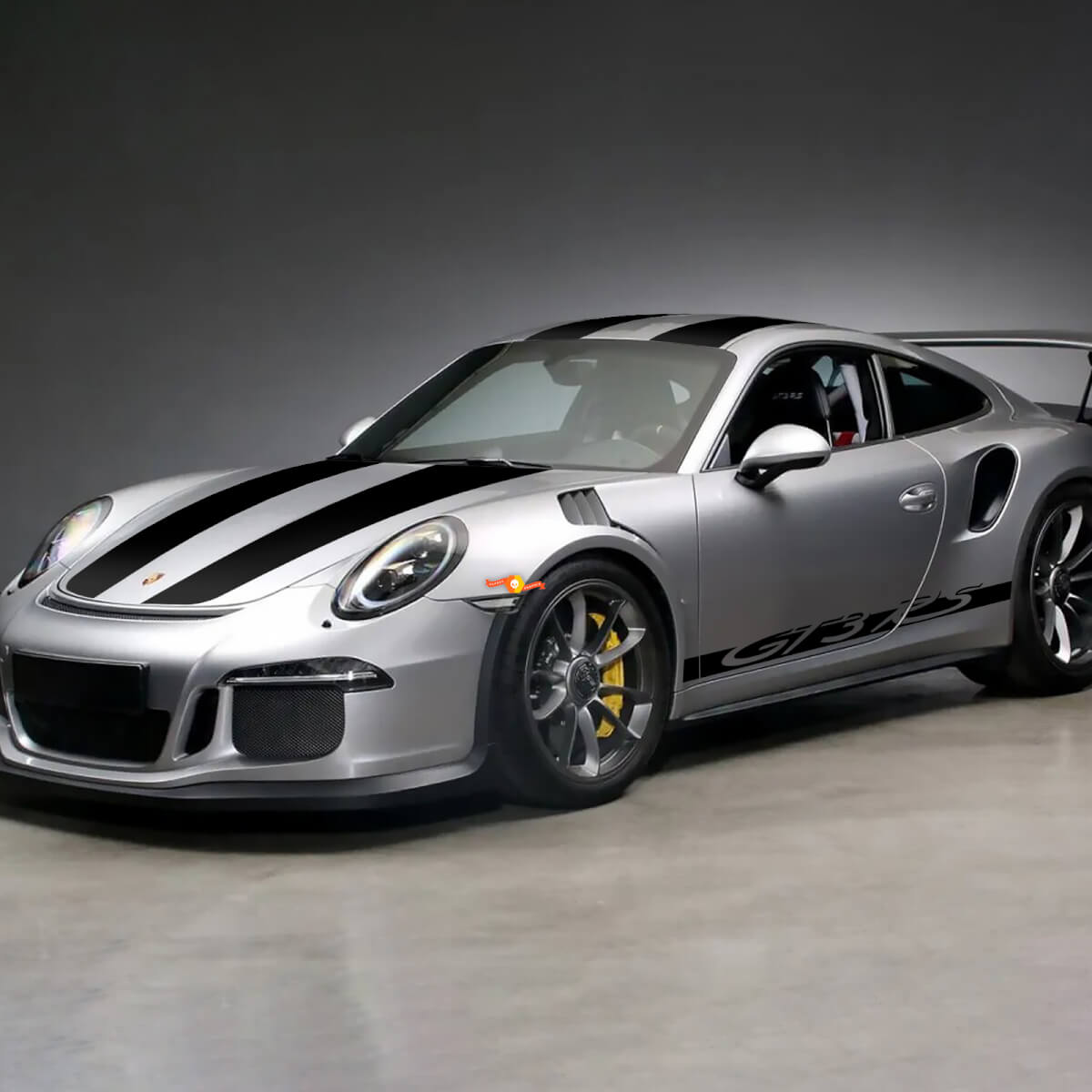 Porsche 911 GT3RS GT3 RS Side stripes and Hood Roof decals stickers