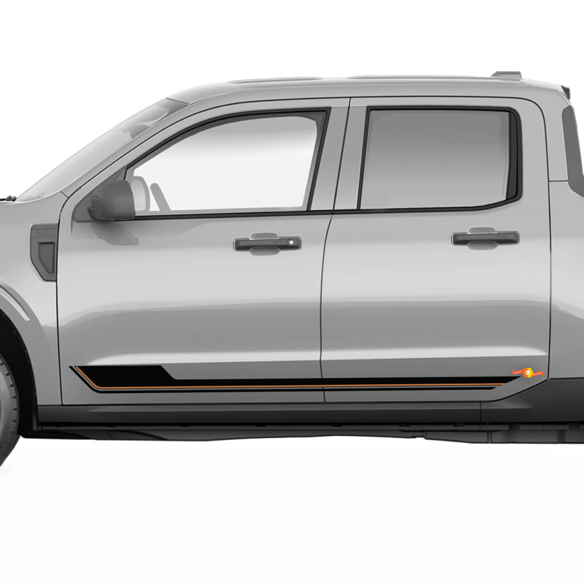 Side Rocker Panel Stripes for Ford Maverick Vinyl Decals Stickers Graphic