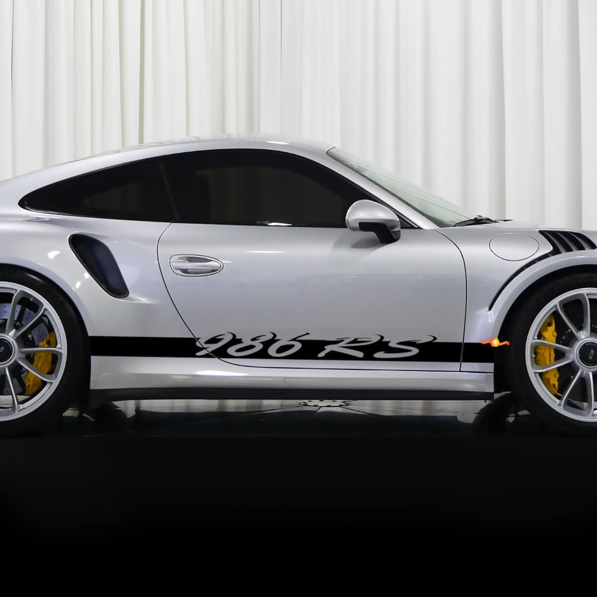 986 RS Side Stripes Vinyl Decal Kit for Porsche 986