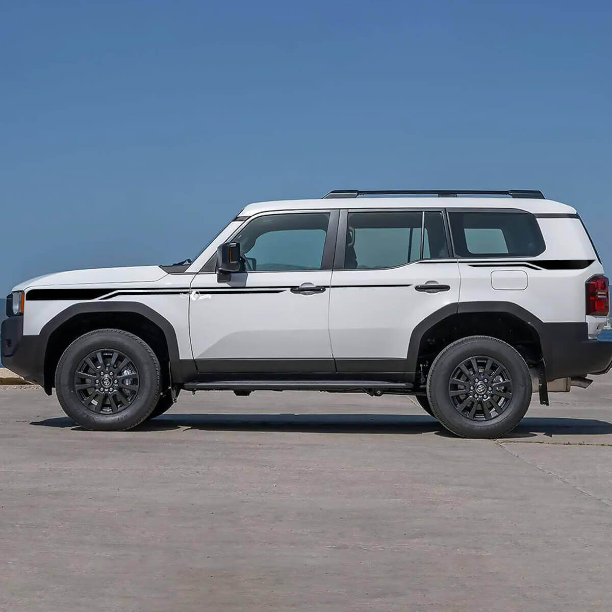Side Doors Accent Stripes Decals Vinyl Stickers Graphic 2 For Toyota Land Cruiser 
