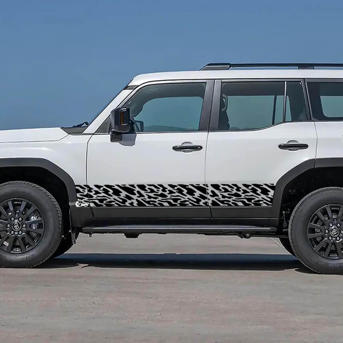 Toyota Land Cruiser Rocker Panel Side Doors Splash Decals Vinyl Stickers Graphic