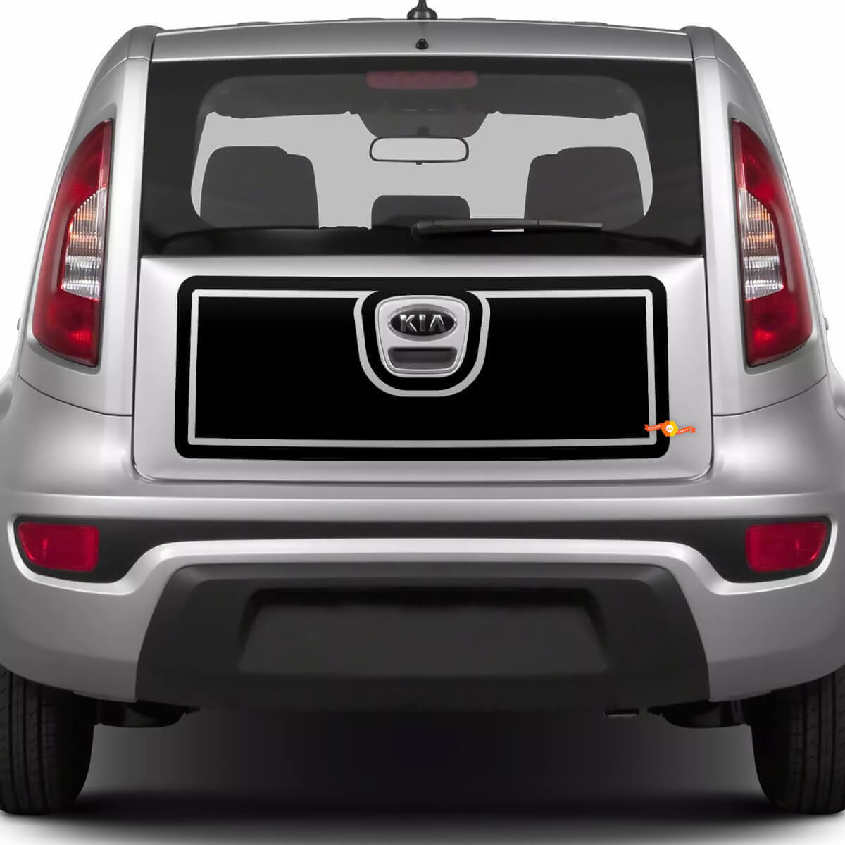 Rear Trunk Vinyl Wrap Decal Sticker Graphic 2 for Kia Soul