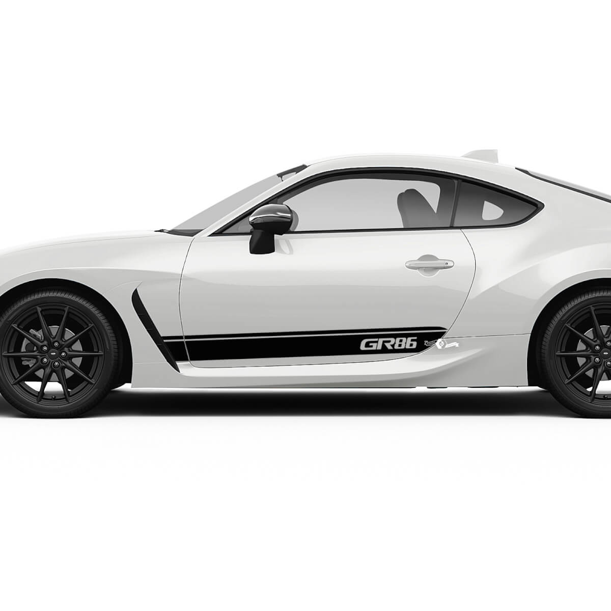 Toyota GR86 Doors Side Accents Stripes Graphics Decals Stickers 2