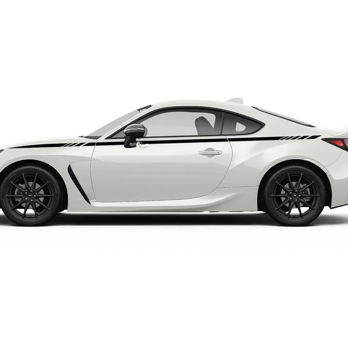 Toyota GR86 Doors Side Accents Racing Stripes Graphics Decals Stickers