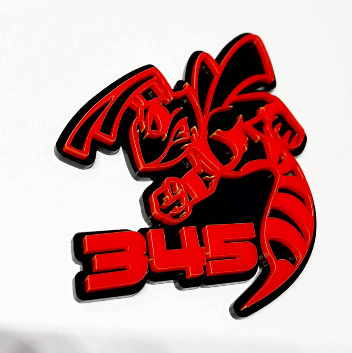 Hornet Bee 3D Badge - Custom Fender Grille Tailgate Badges Emblem for Cars & Trucks