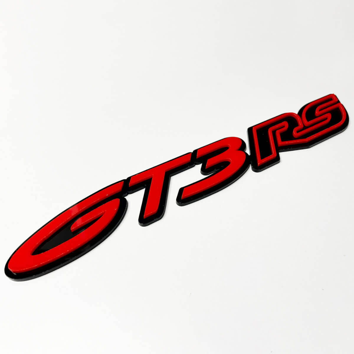 GT3 RS 3D Badge – Custom Fender Tailgate Front Grille Badges Emblem for Porsche GT3