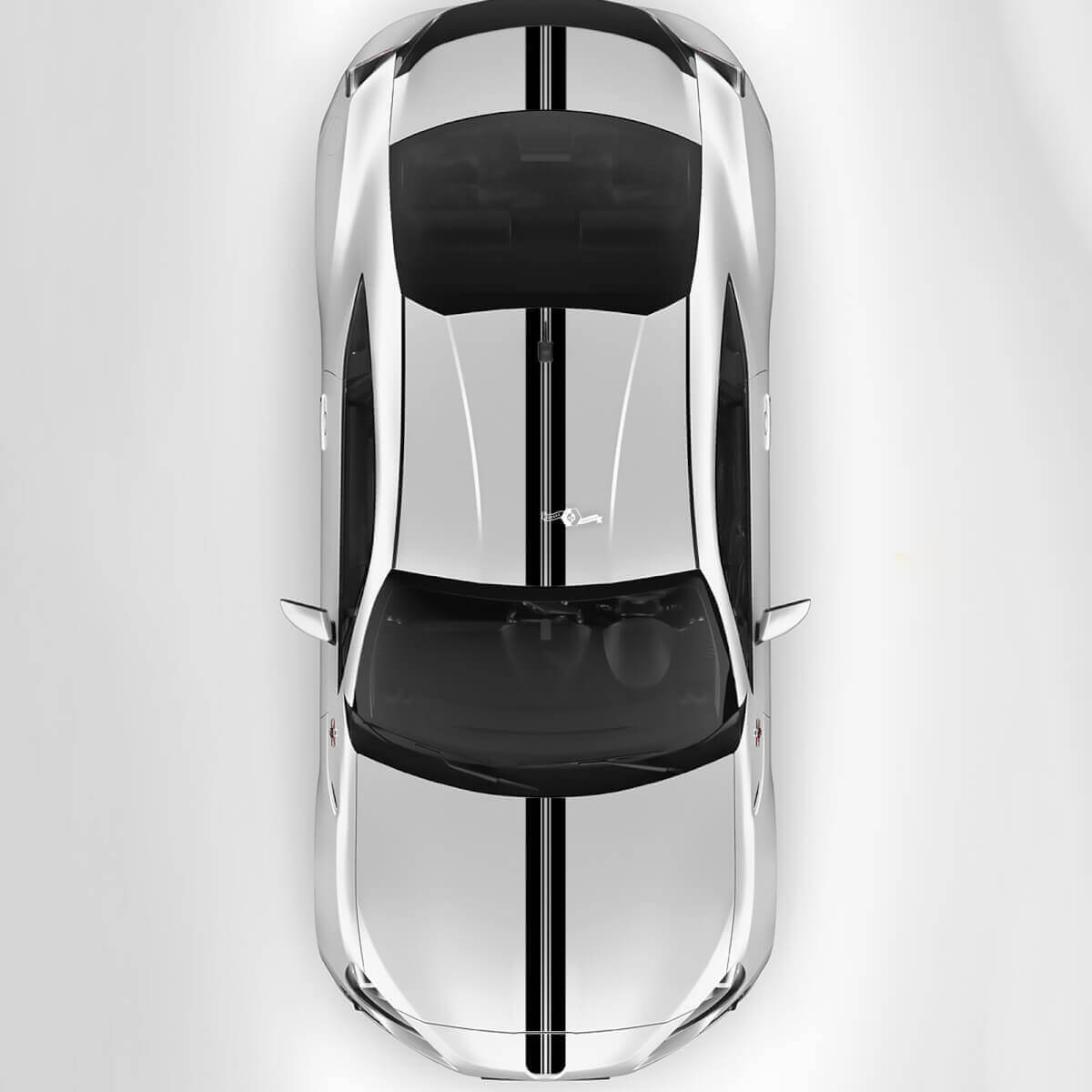 Hood Roof Trunk Racing Stripes Graphics Decals Stickers 2 For Toyota GR86