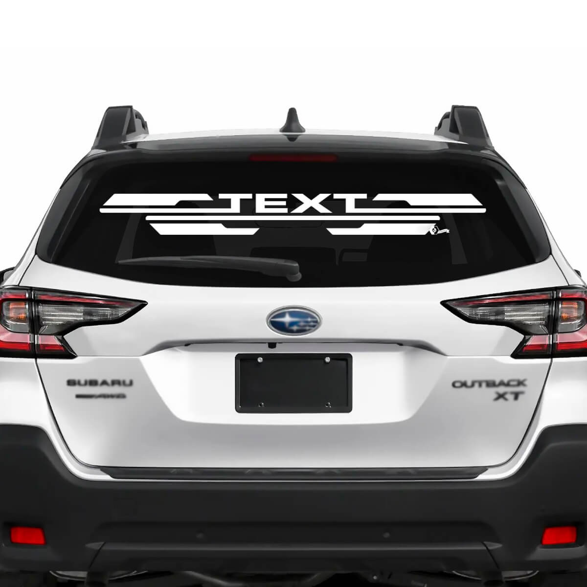Rear Window Wings Vinyl Sticker Decal Graphic for Suba Outback