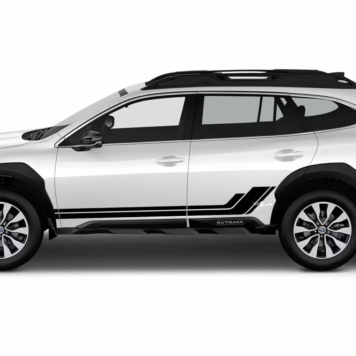 Rocker Panel Side Stripes Vinyl Decal Sticker for Subaru Outback