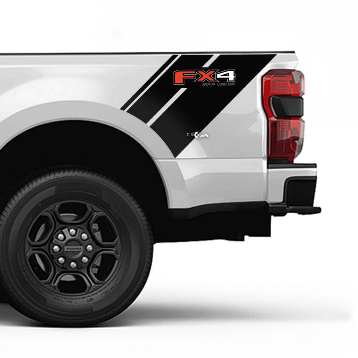 Bed Side Stripes Vinyl Decal Sticker Graphics for Ford FX4