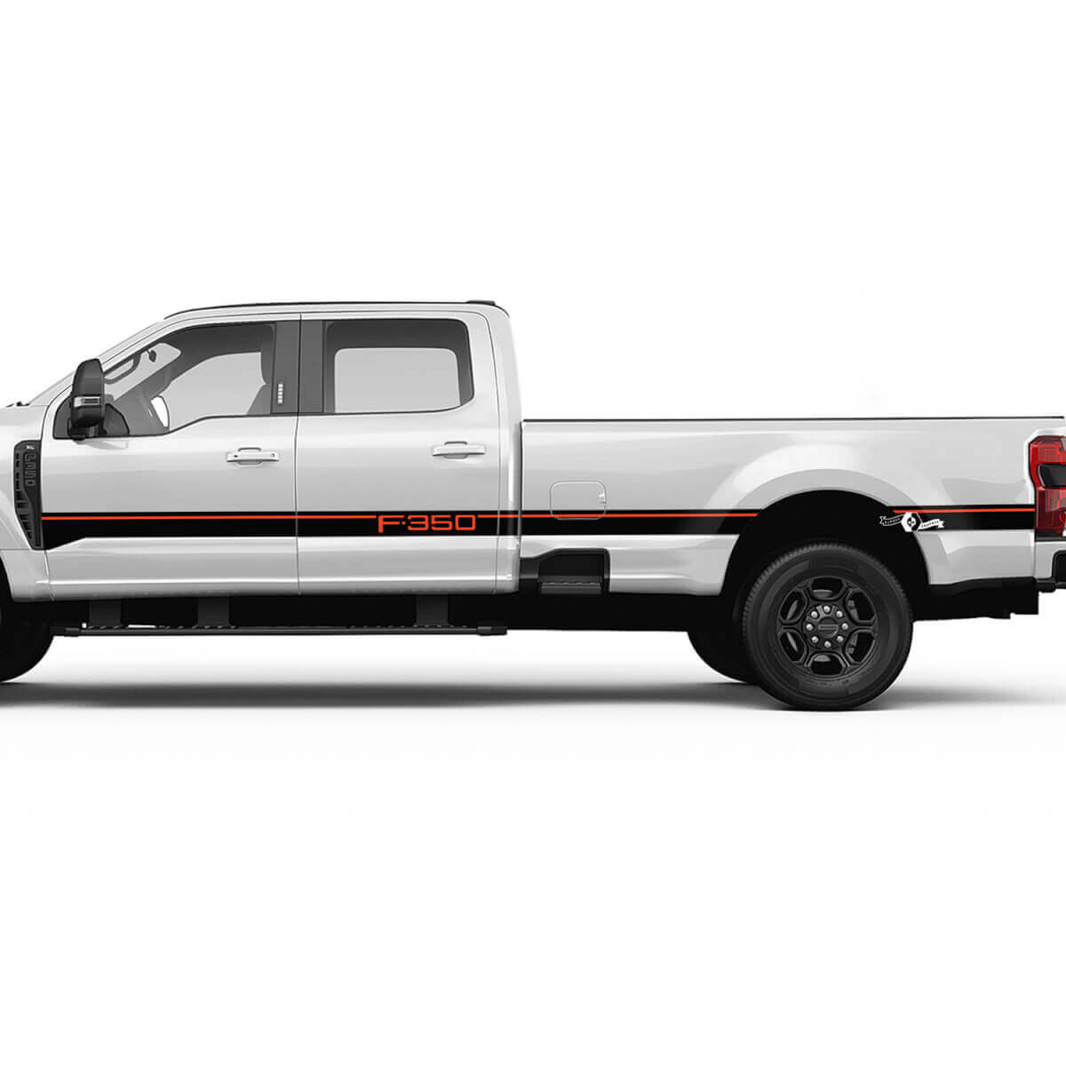 Side Stripes Decal Kit Vinyl Sticker Graphics for Ford F-350