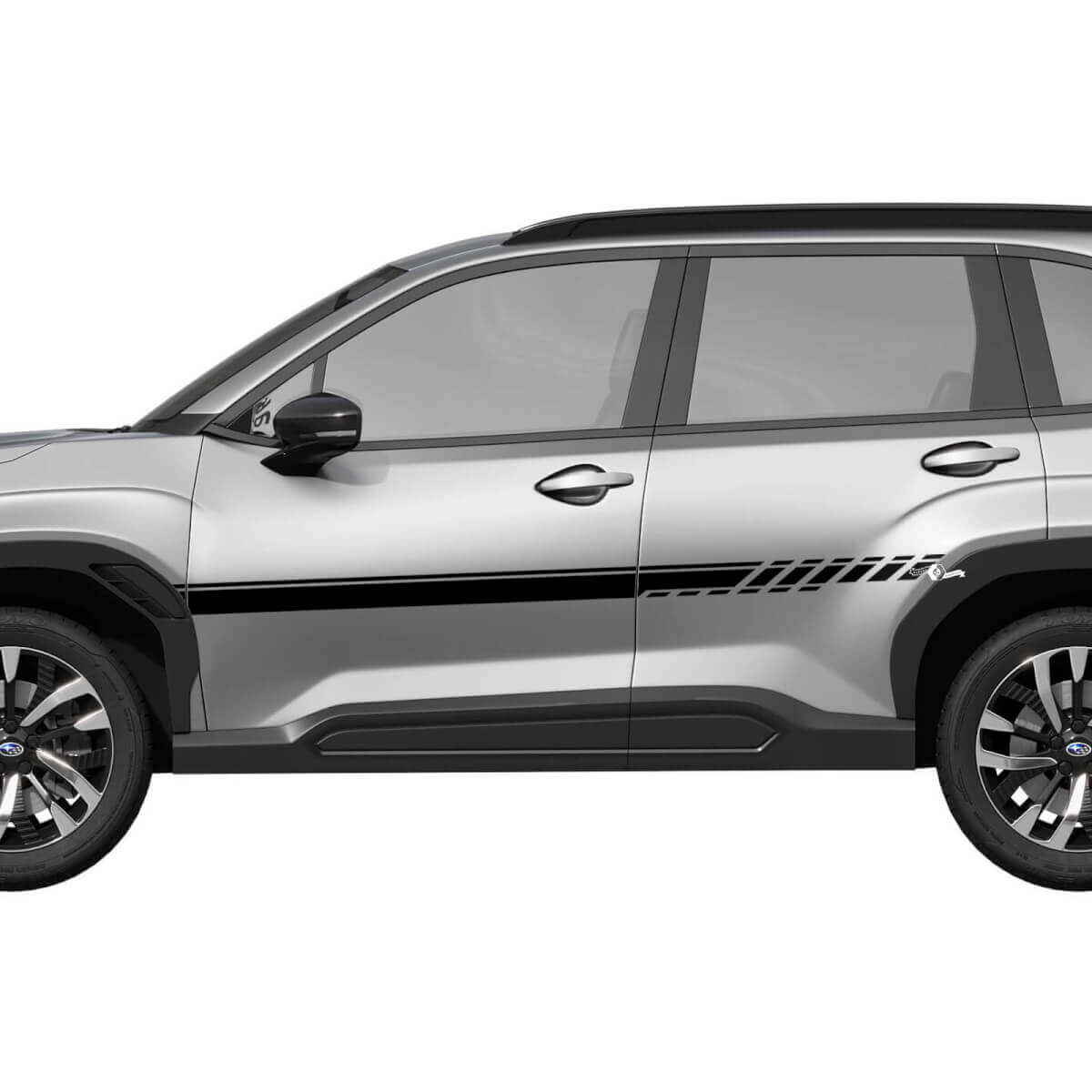 Side Doors Stripes Vinyl Decal Graphic Sticker for Subaru Forester