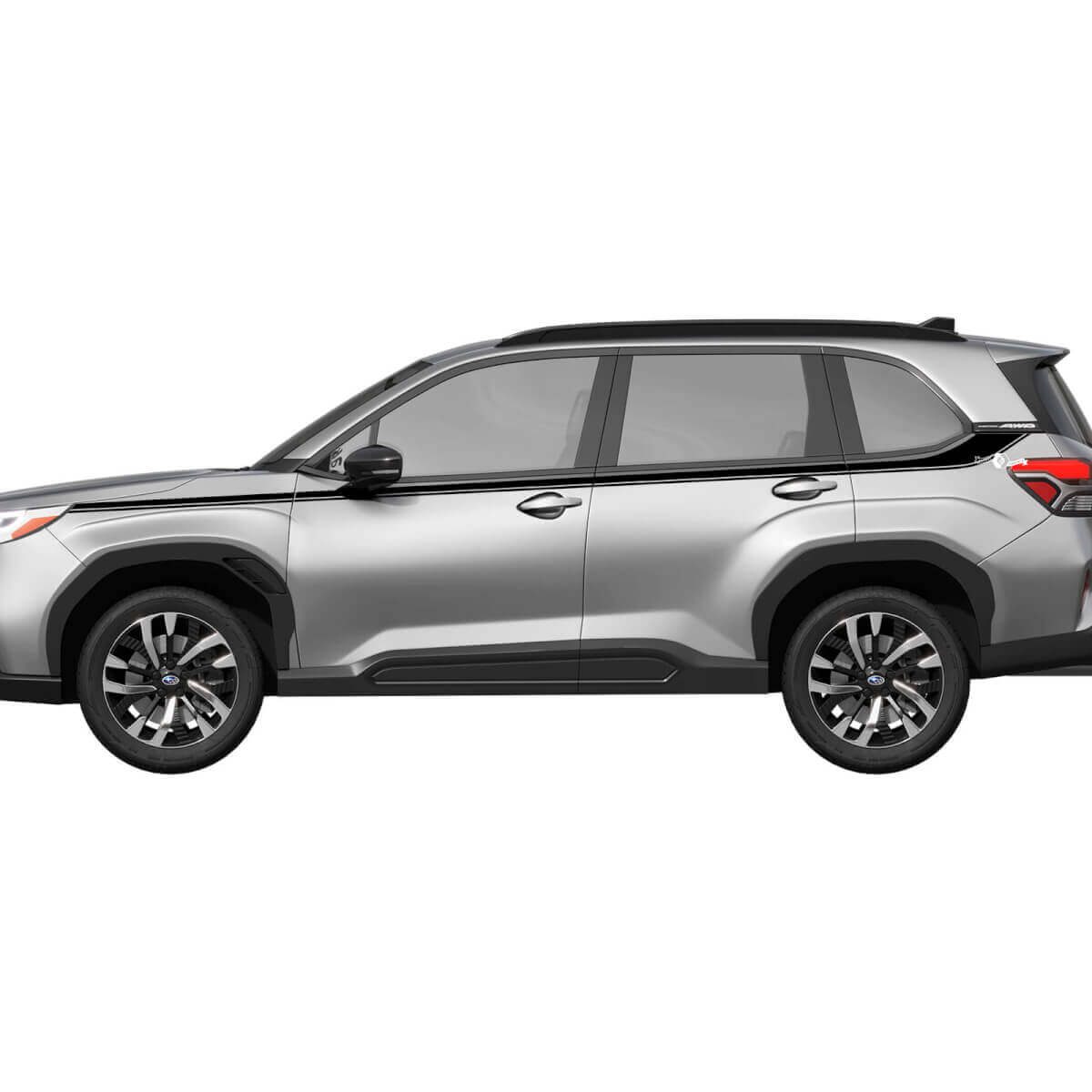 Side Up Doors Stripes Vinyl Decal Graphic Sticker for Subaru Forester