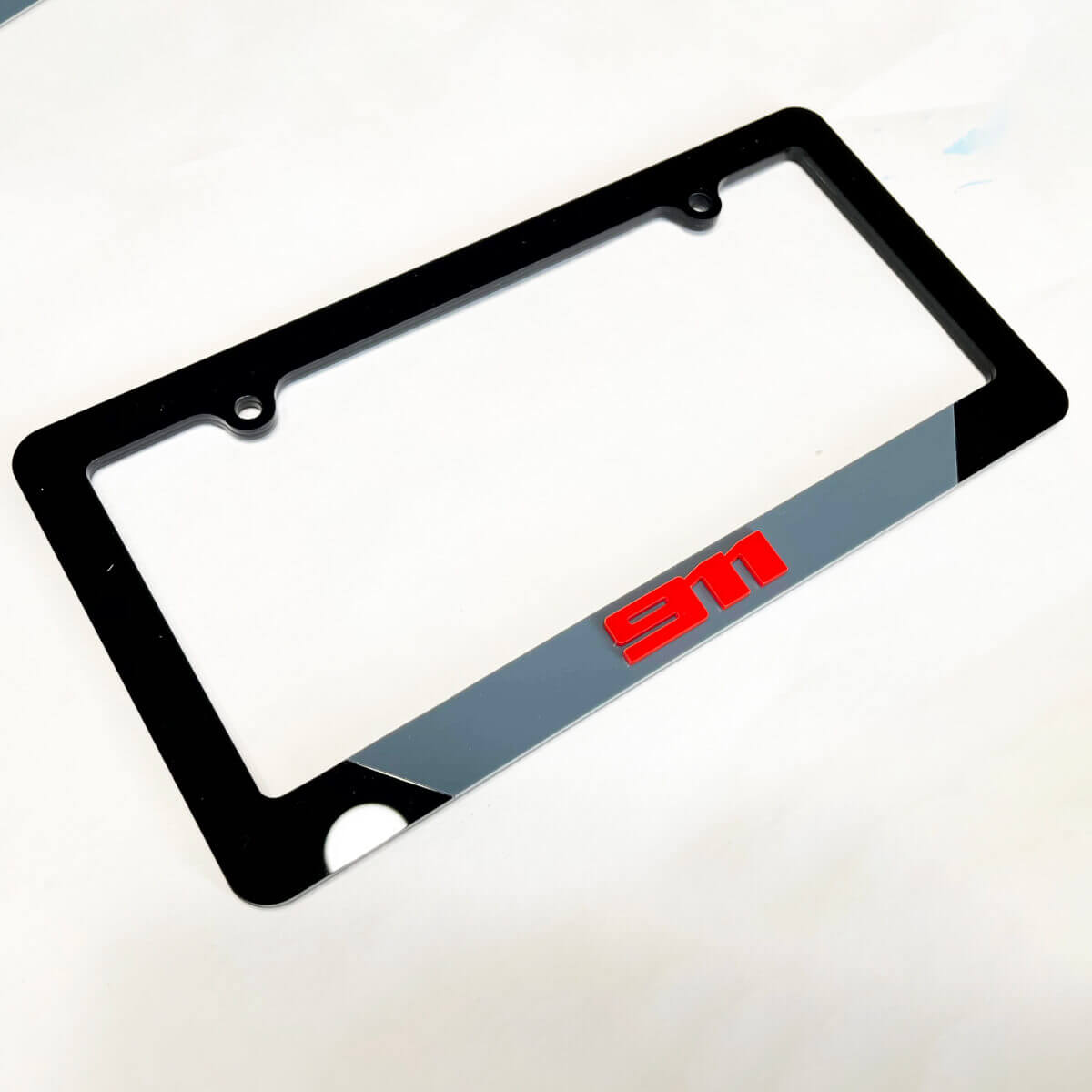 Porsche 911 Vehicle License Plate Covers Frames Decor