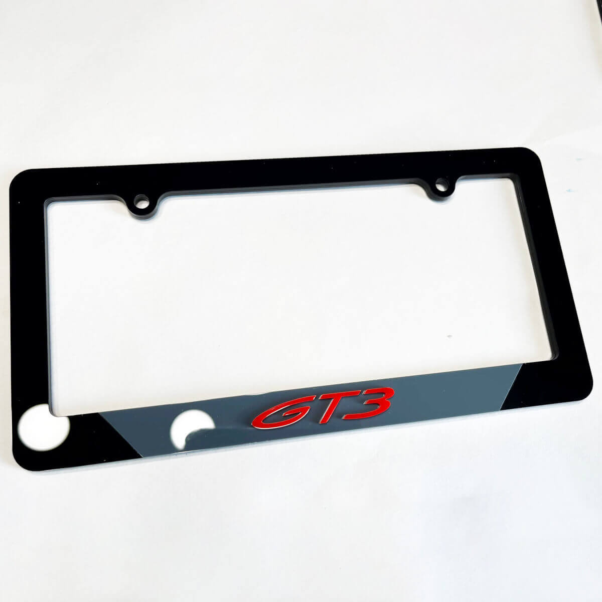 Porsche 911 GT3 Vehicle License Plate Covers Frames Decor