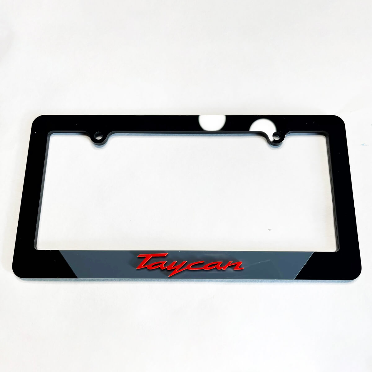 Porsche Taycan Vehicle License Plate Covers Frames Decor