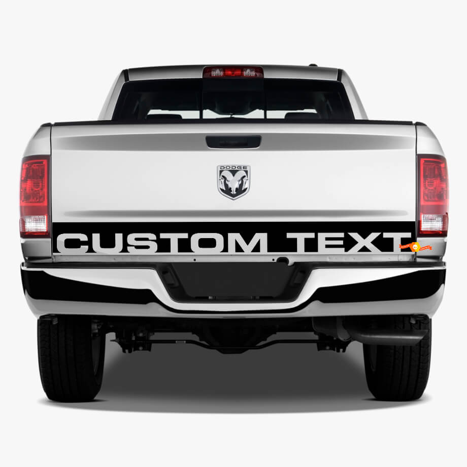 Custom Tailgate Stripe Vinyl Decal for Dodge Ram 1500 Power Wagon