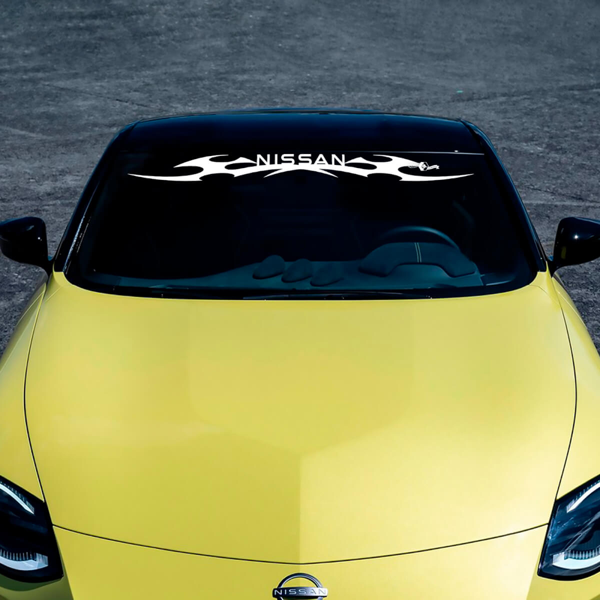 Windshield Z flame Stripe Decal Sticker for Nissan Z Sport 2