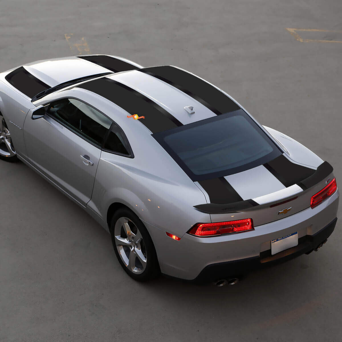 Rally Racing Stripes Decals Graphics for Camaro Transformers Special Edition 2