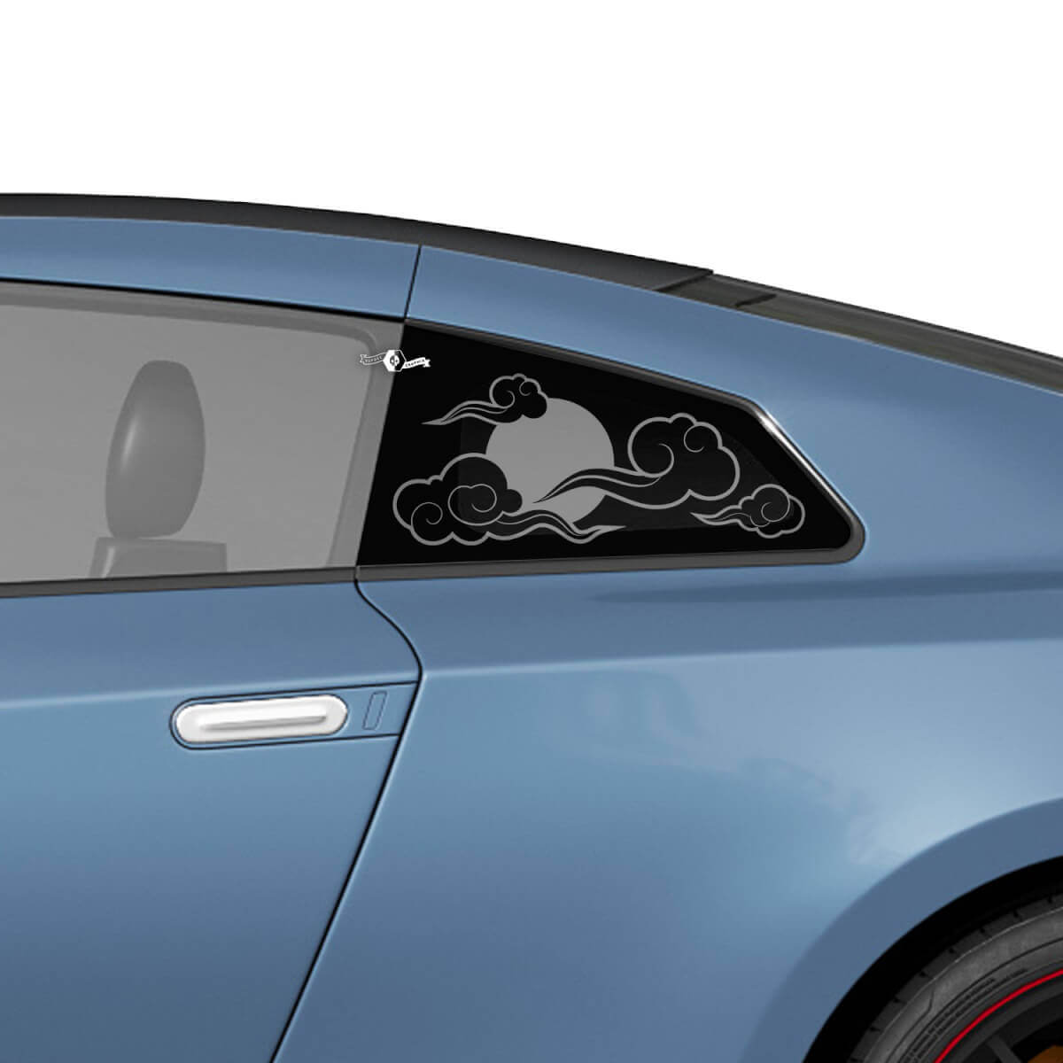 Side Rear Window Japan Style Graphics Decals Stickers Kit for Nissan GT-R