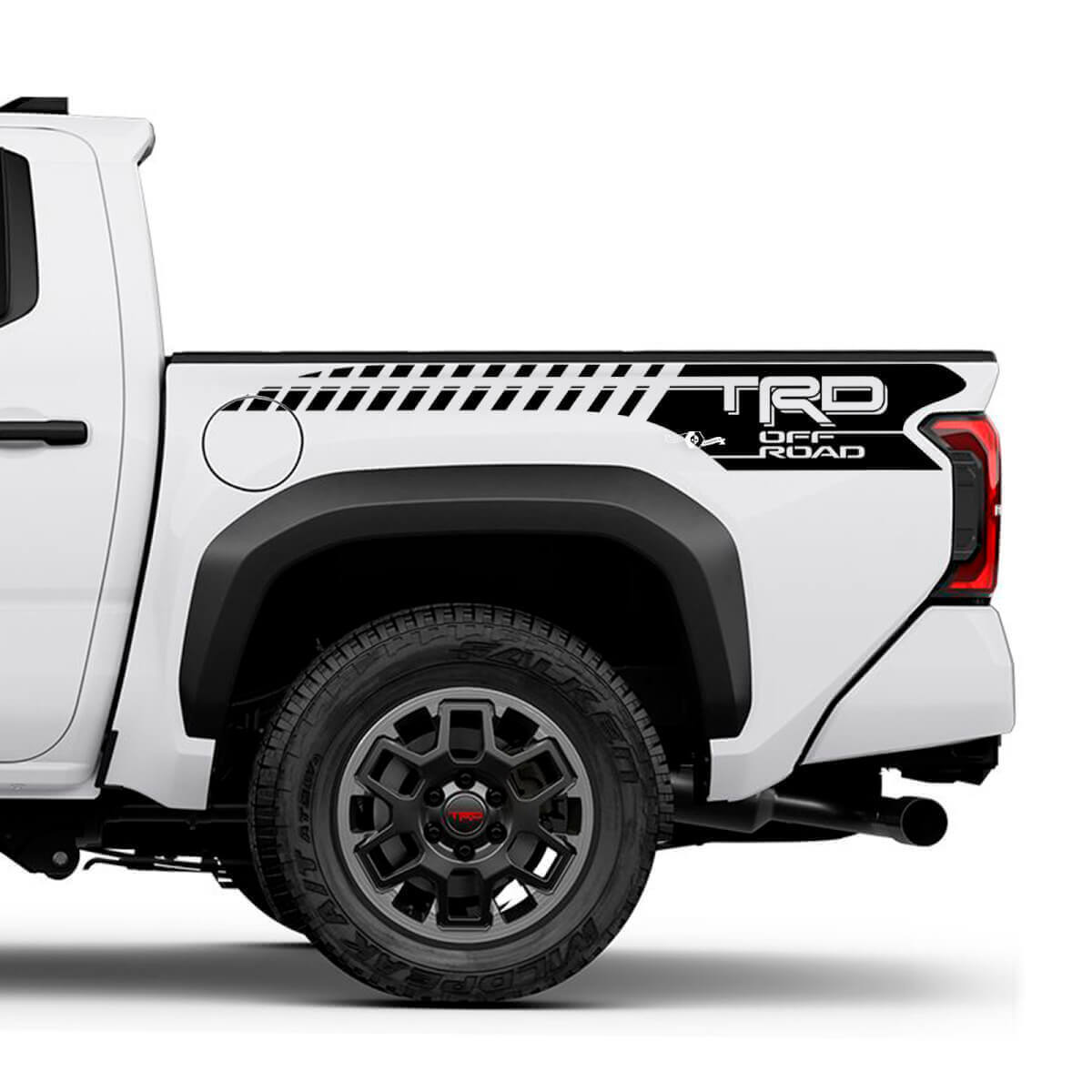 TRD off Road Bedside Truck Decals Stickers for Toyota Tacoma 4th Gen