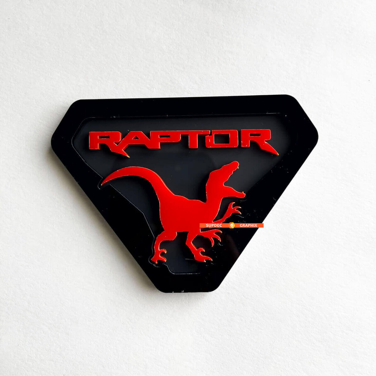 Fender Badges Tailgate Emblem 3D Badge for Raptor Edition