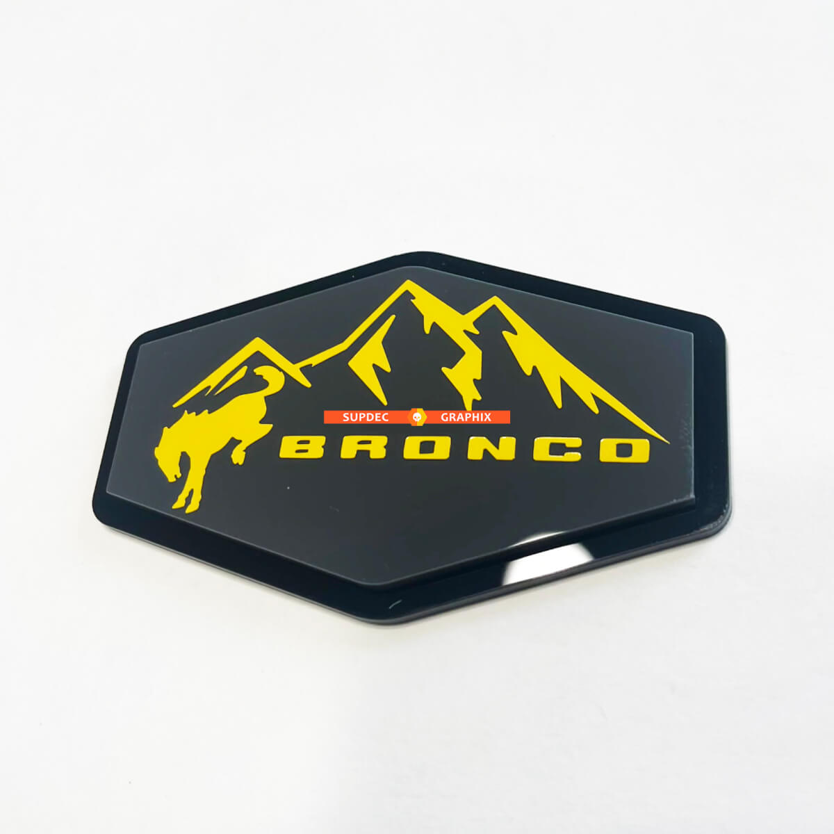 thumbnail image 2 of Add-A-Saquatch Emblem Compatible With Your Bronco Gun,3D Left 2 of 9