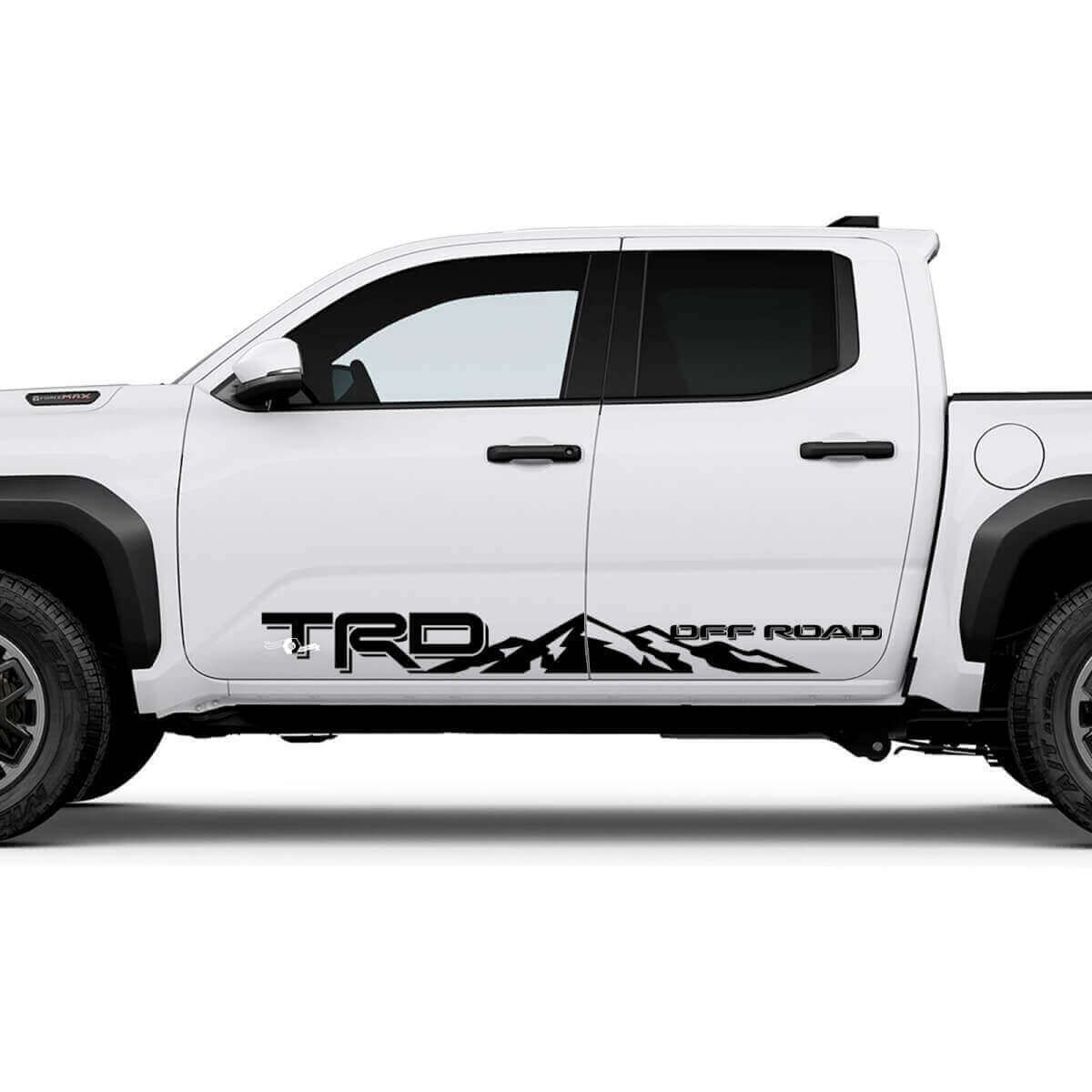 TRD Off Road Side Rocker Panel Decals Stickers for Toyota Tacoma