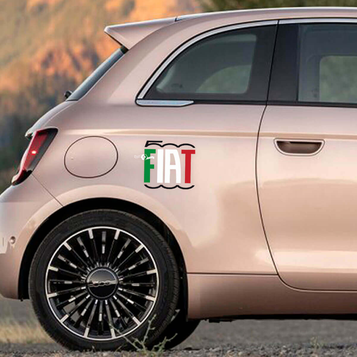 thumbnail image 2 of Classic Car Sticker Kit For Fiat 500 Balilla – Tank, Oil, Brakes Decals (Made In Italy) 2 of 3