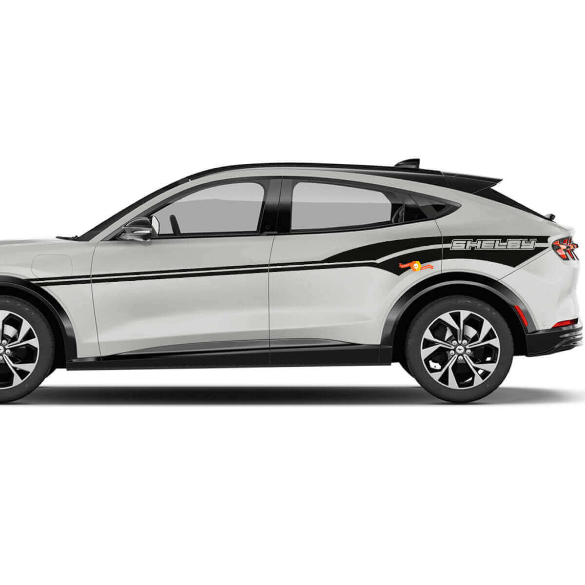 Accent Side Door Stripes Vinyl Decal Sticker for Ford Mustang MACH-E MACH E