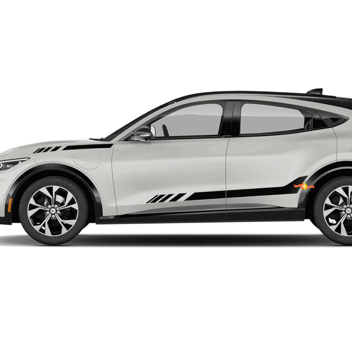 Accent Side Door Stripes Vinyl Decal Sticker for Ford Mustang MACH-E